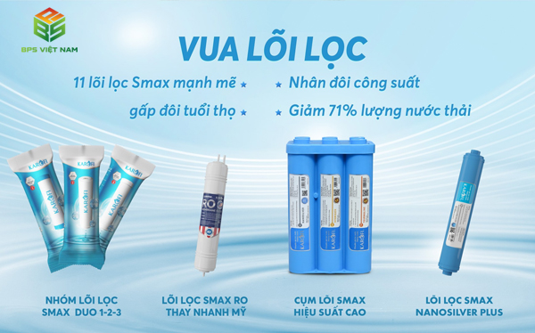 Máy lọc nước nóng lạnh Karofi KAD D66 chính hãng