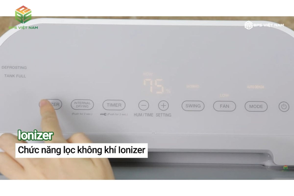 Sử dụng chế độ Ion Plasma (IONIZER)