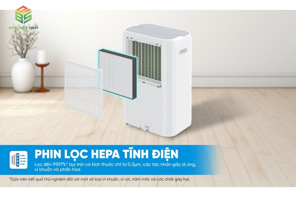 Hướng dẫn vệ sinh màng lọc của máy hút ẩm lọc khí Daikin JPF12AV2