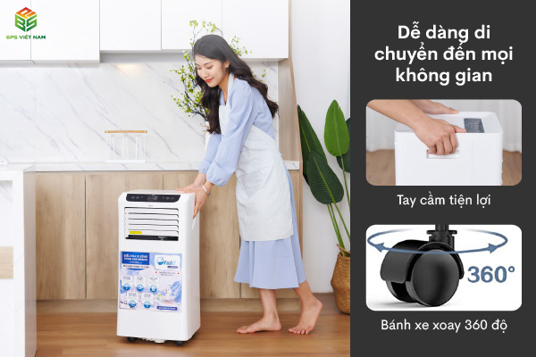 Ưu điểm khi sử dụng điều hòa di động 