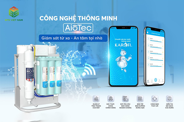 Karofi KAQ-U96 Kiểm soát hoạt động thông minh với công nghệ Aiotec