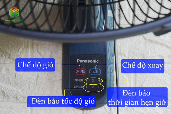 Quạt treo tường Panasonic F-409M