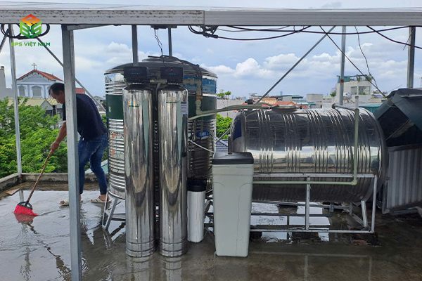 Lắp Đặt Hệ Thống Lọc Tổng Đầu Nguồn Hiện Đại Cho Khách Hàng Tại Đông Anh - Hà Nội
