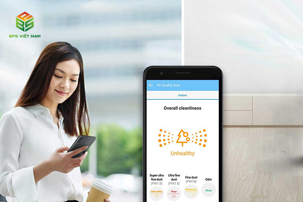 Máy lọc không khí 2 tầng LG PuriCare AS10GDWH0