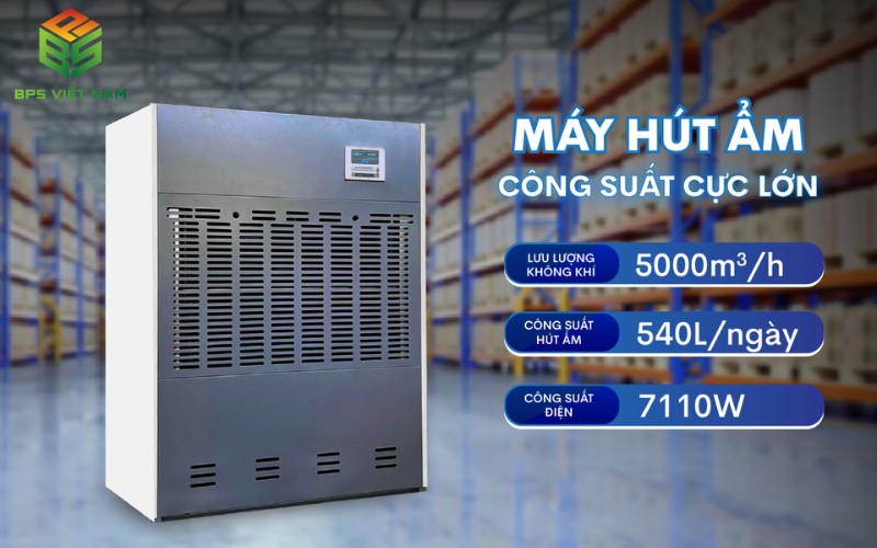 máy hút ẩm công nghiệp Fujie HM-5400DN