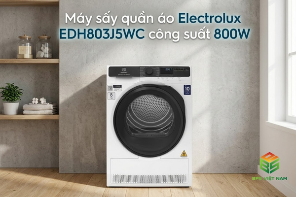 Máy sấy quần áo Electrolux EDH803J5WC công suất 800W