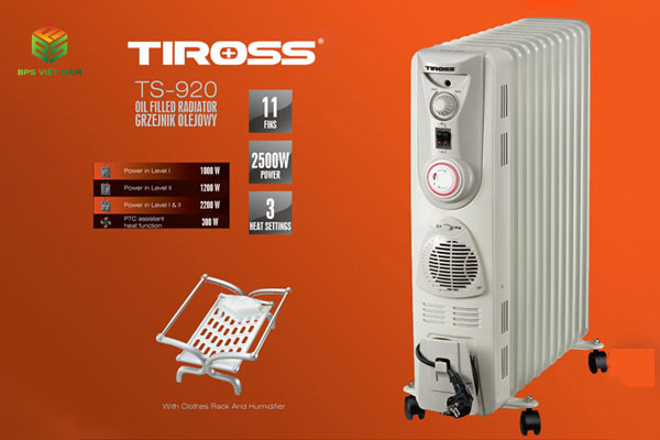 máy sưởi dầu Tiross TS920