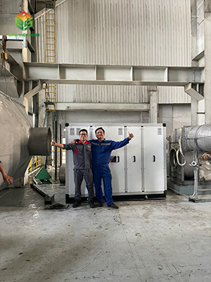 Dự án lắp đặt hệ thống xử lý ẩm Drymax tại nhà máy đường Gia Lai