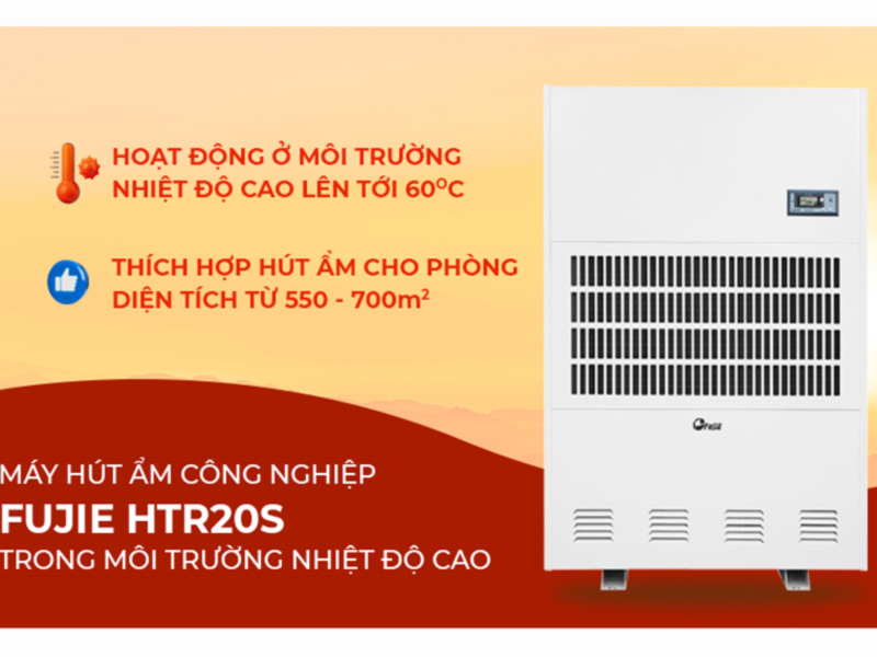 Máy hút ẩm công nghiệp Fujie HTR20S 