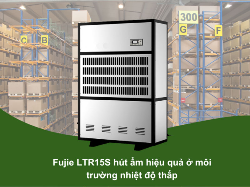 Máy hút ẩm công nghiệp Fujie LTR15S công suất 360 lít/ngày