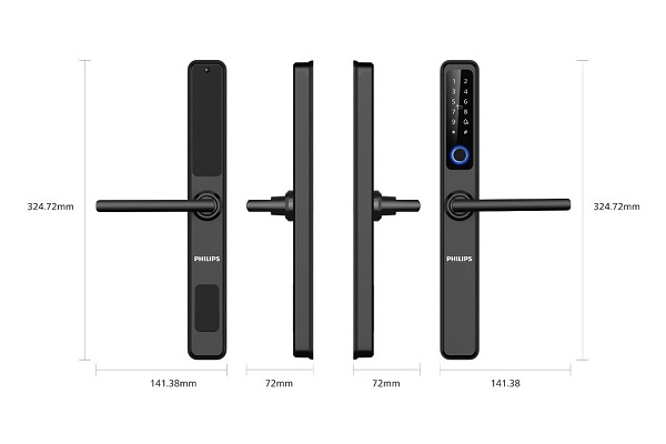Khóa cửa nhôm kính Philips - Hà Lan