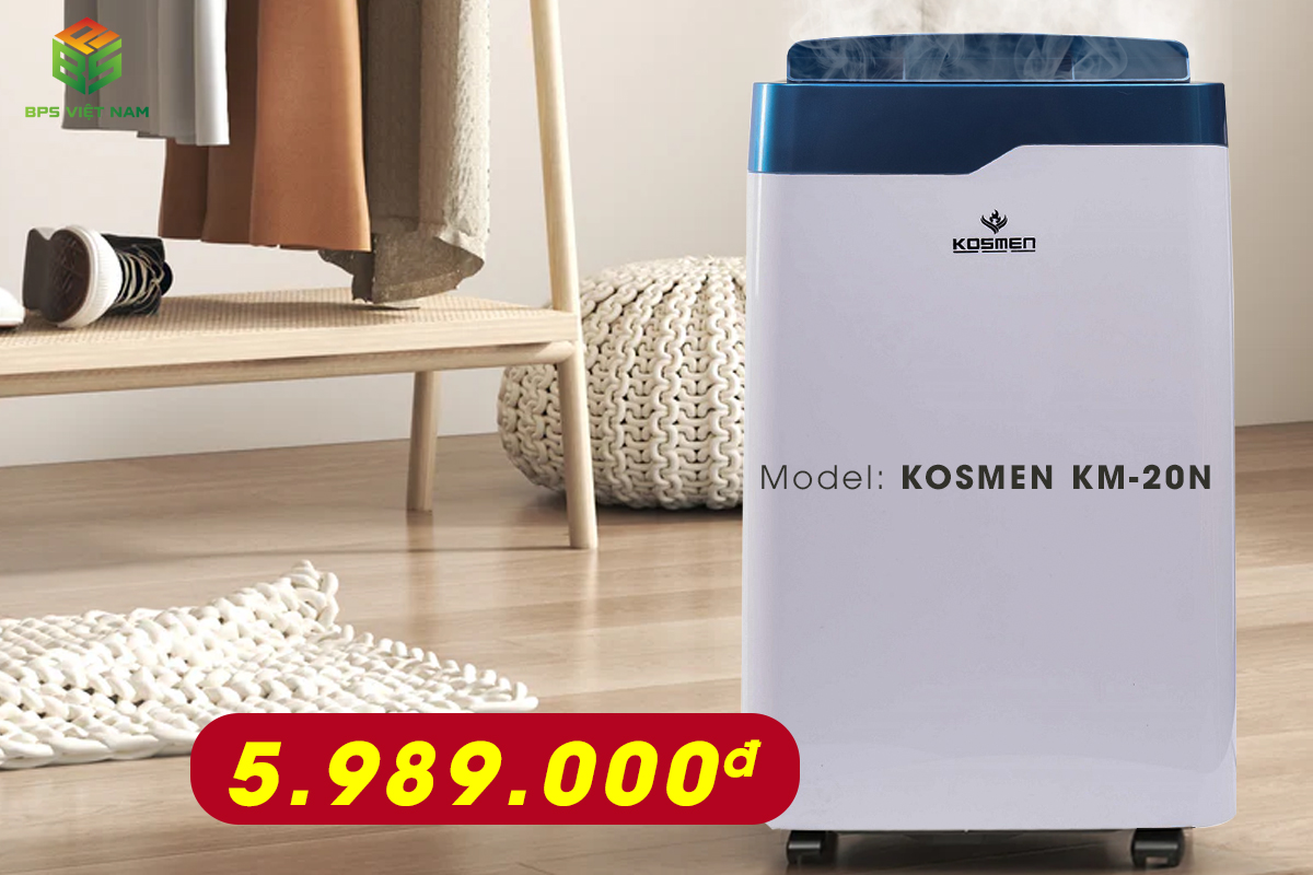 đánh giá máy hút ẩm kosmen km-20n