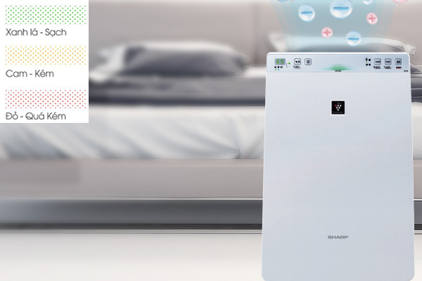 Sharp KC-F30EV-W trang bị màn hình hiển thị thông minh