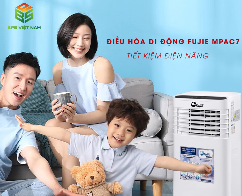 đánh gá điều hòa di động Fujie MPAC7