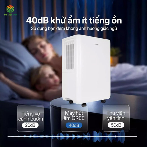 Thông số kỹ thuật Máy hút ẩm Gree Granto GDN20BE-K5EBA1B (20 Lít/24h) 