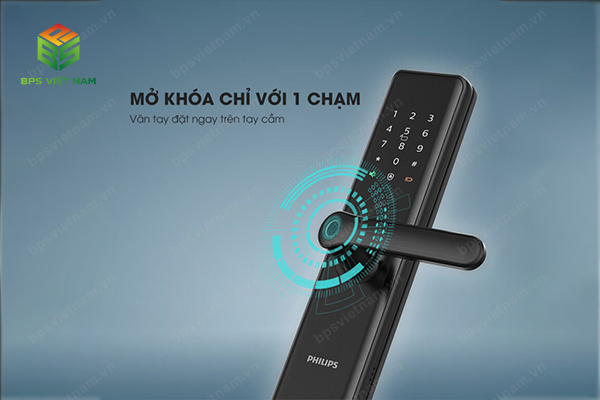 Khóa cửa thông minh PHILIPS  mở cửa nhanh chóng