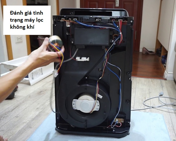 Đánh giá tình trạng của máy lọc không khí
