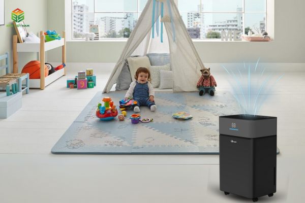 Máy hút ẩm FujiE HM-916ED (16 Lít/24h) lọc khí hiệu quả