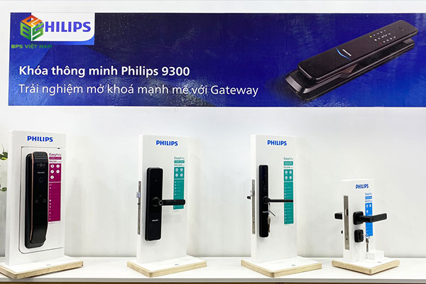 Khóa cửa thông minh PHILIPS 9300 kết nối Gateway