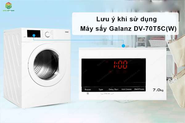 Máy sấy quần áo Galanz DV-70T5C(W)