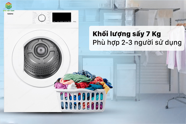 Máy sấy quần áo Galanz DV-70T5C(W)