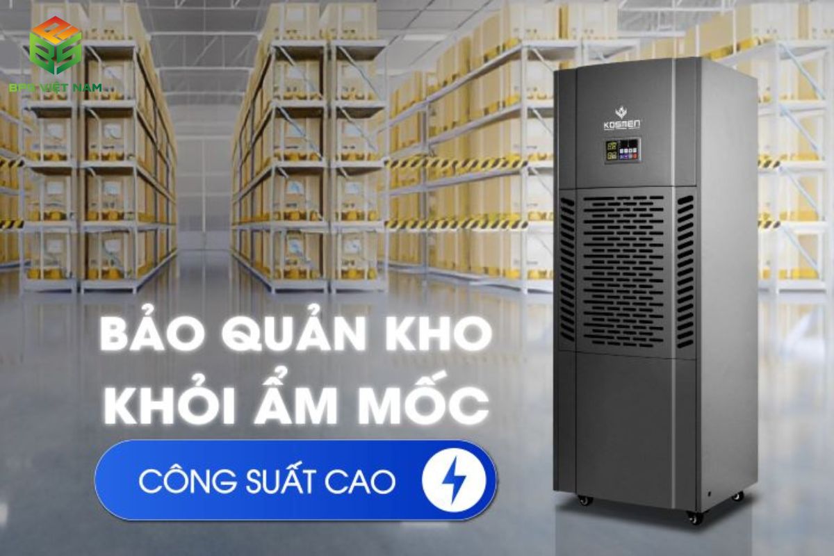 5 lý do chọn máy hút ẩm công nghiệp kosmen