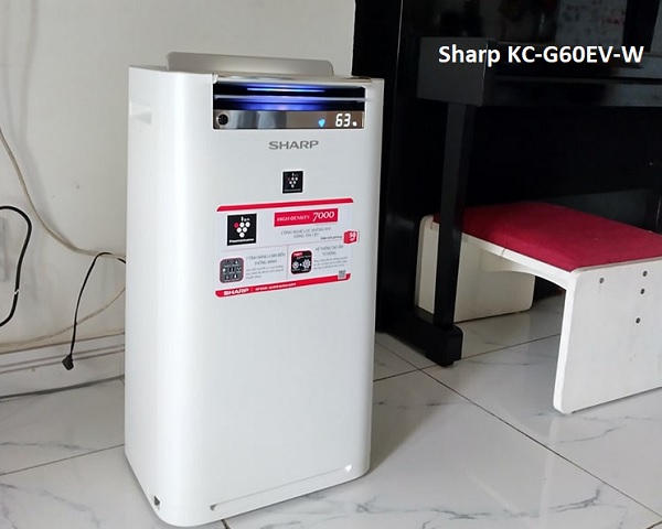 Máy lọc không khí KC-G60EV-W thương hiệu Sharp