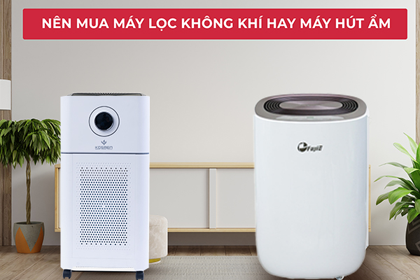 Nên mua máy hút ẩm fujie HM-912EC-N hay lọc không khí