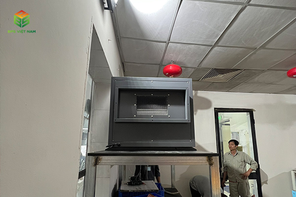 Dự án lắp đặt 02 máy hút ẩm treo trần Harison HCD-192B cho Nhà máy sản xuất tại KCN Gia Lai