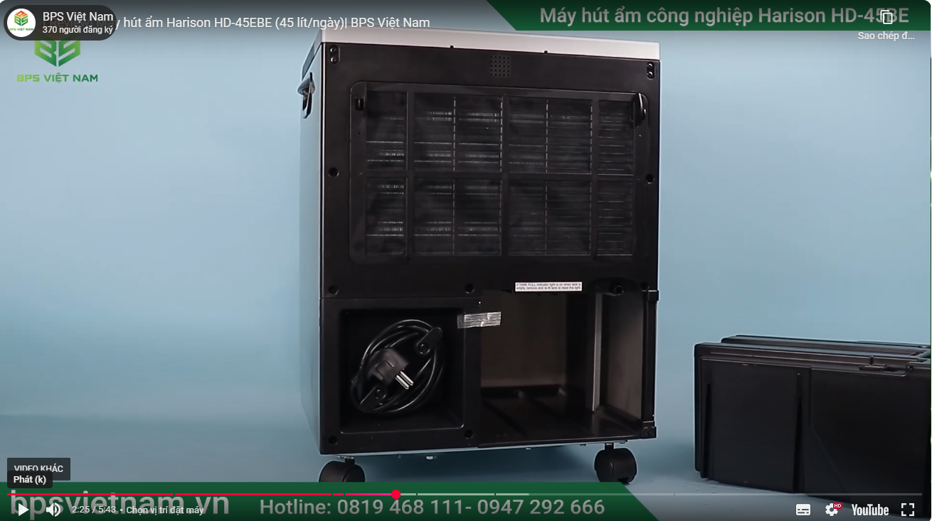 Máy hút ẩm Harison HD-45BE