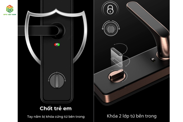 Khóa cửa thông minh Kaadas S500-5W