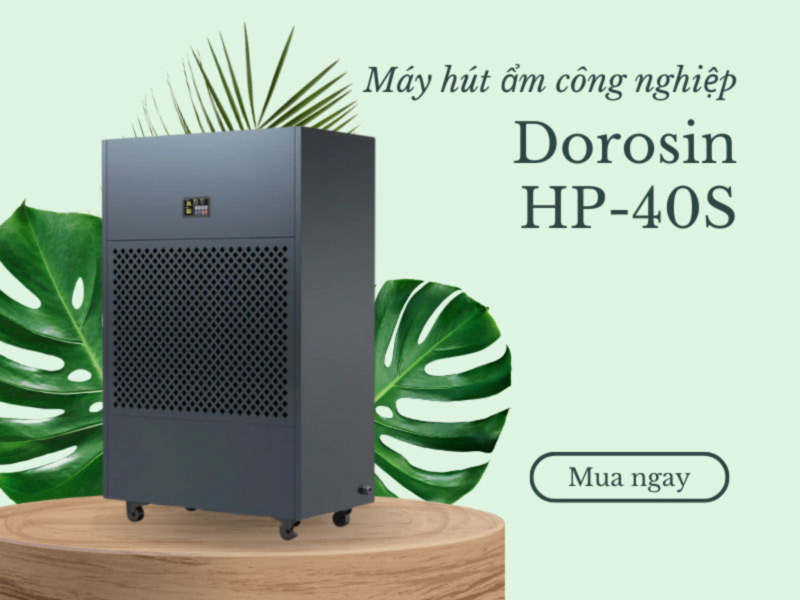 Máy hút ẩm công nghiệp Dorosin HP-40S