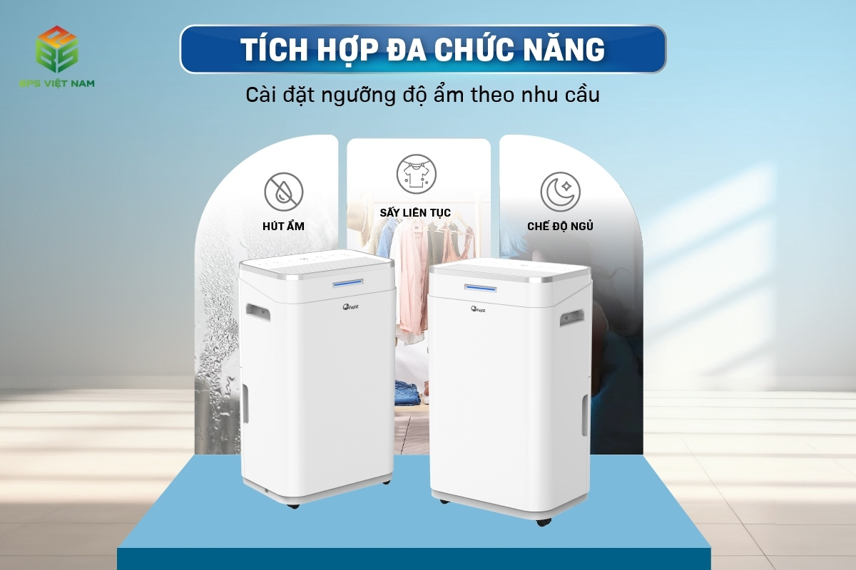 Máy hút ẩm Fujie HM-918EC-N 