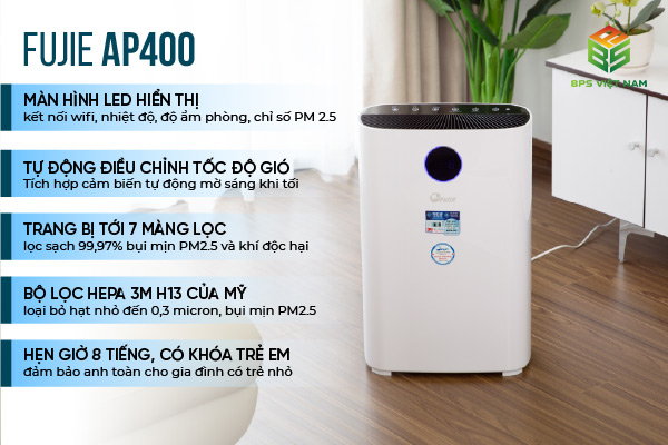 Máy lọc không khí FujiE AP400