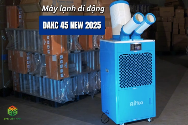 Thiết kế của điều hòa di động công nghiệp Airko DAKC-45
