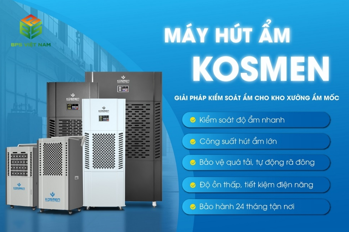 máy hút ẩm kosmen có tốt không