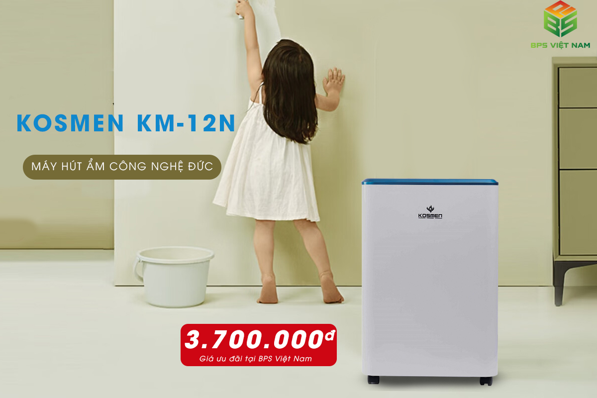 những lý do nên mua máy hút ẩm kosmen km-12n