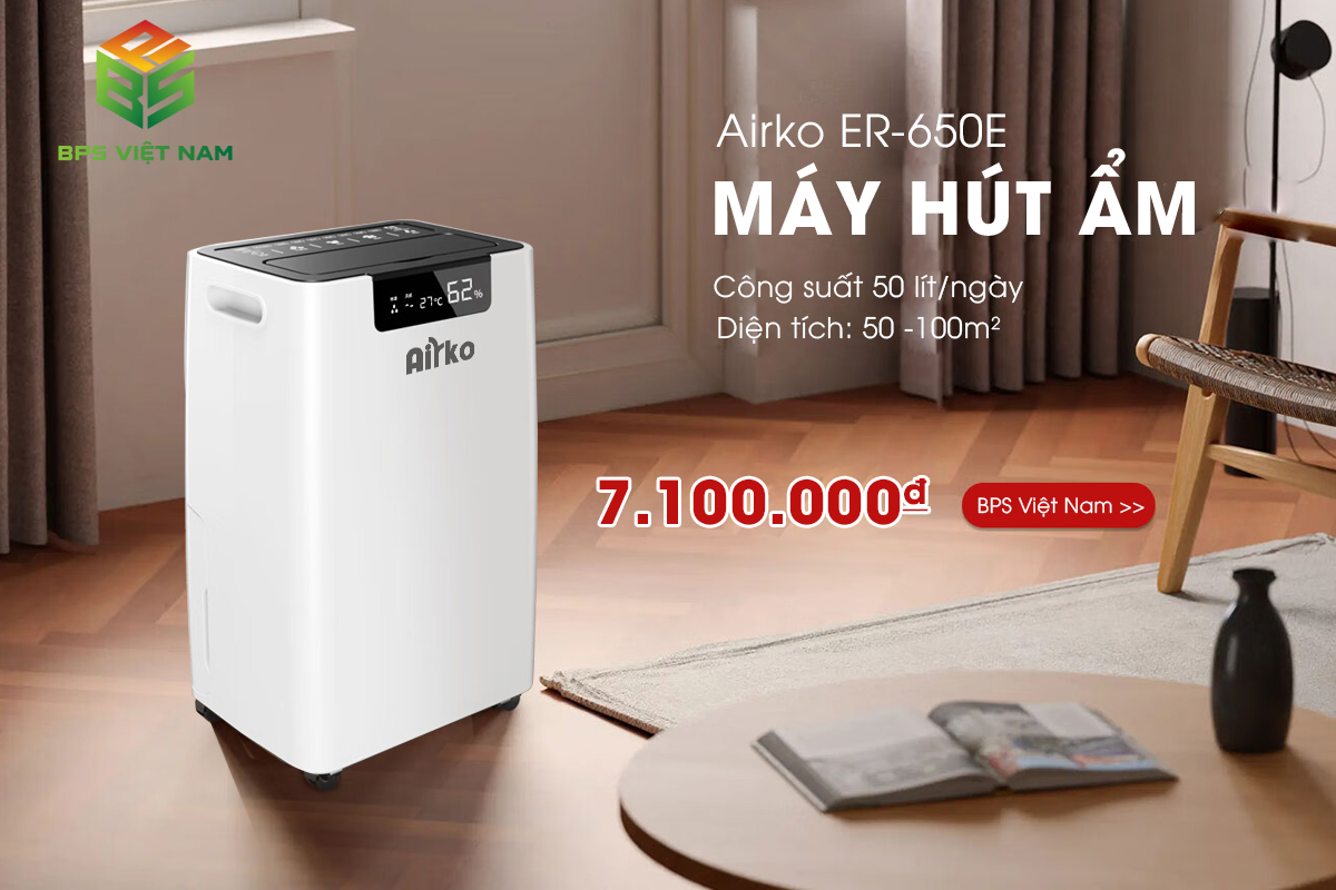 máy hút ẩm airko er-650e