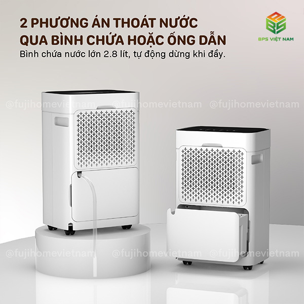 Máy hút ẩm FujiHome DH18W-HEPA (18 Lít/24h)