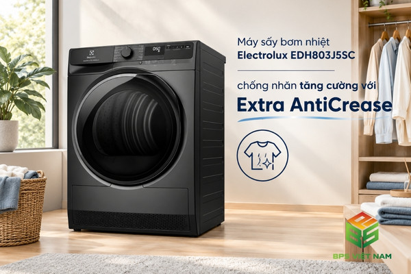 Electrolux EDH803J5SC Tính năng chống nhăn Extra AntiCrease