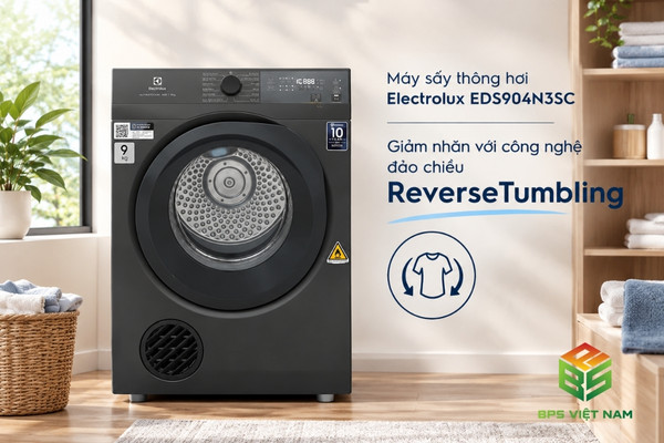 Electrolux EDS904N3SC công nghệ đảo chiều ReverseTumbling