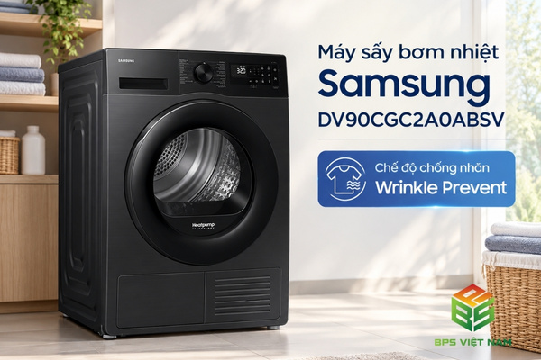 Samsung DV90CGC2A0ABSV Chế độ chống nhăn Wrinkle Prevent