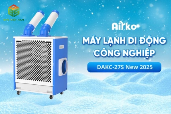 Tính năng của điều hòa di động công nghiệp Airko DAKC-27S
