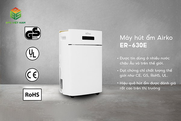 Máy hút ẩm Airko ER-630E