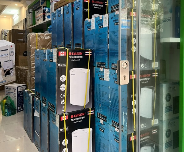 Máy hút ẩm Edison tại BPS Việt Nam