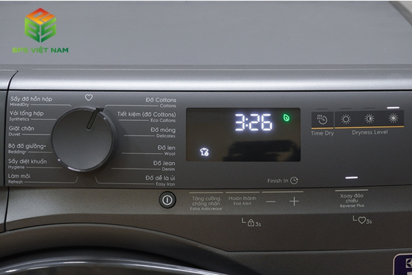 Hướng dẫn vận hành máy sấy quần áo Electrolux EDH803J5SC