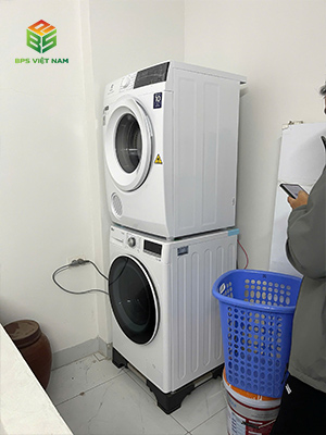 máy sấy quần áo Electrolux EDV904H3WC tại gia đình chị Minh