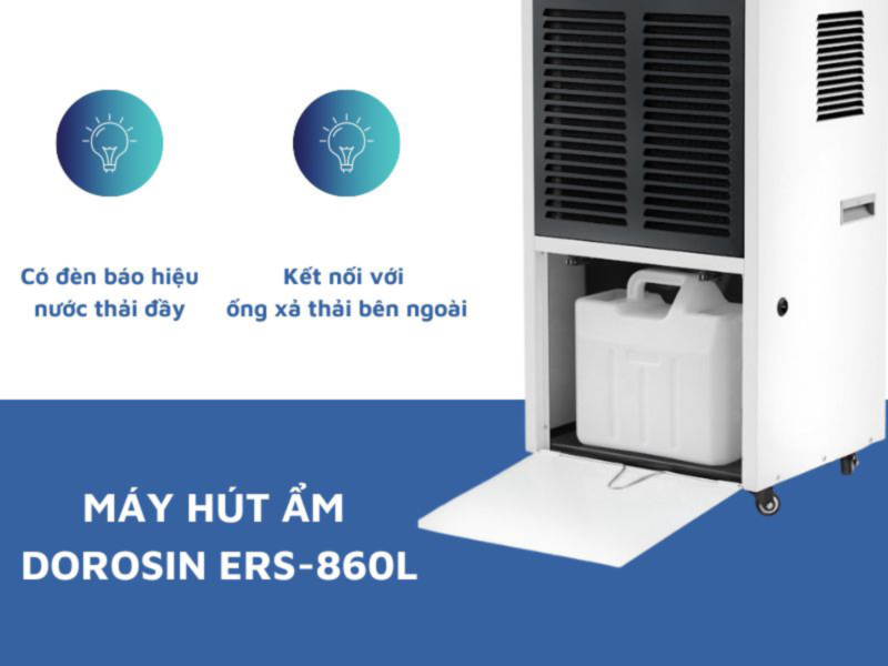 Máy hút ẩm công nghiệp Dorosin ERS-860L Công suất 60 lít/ngày