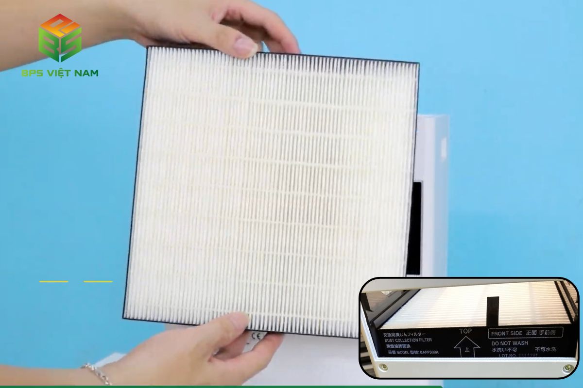 Vệ sinh màng lọc HEPA