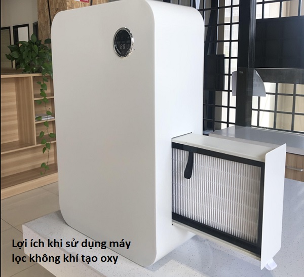 Lợi ích khi sử dụng máy lọc không khí tạo oxy